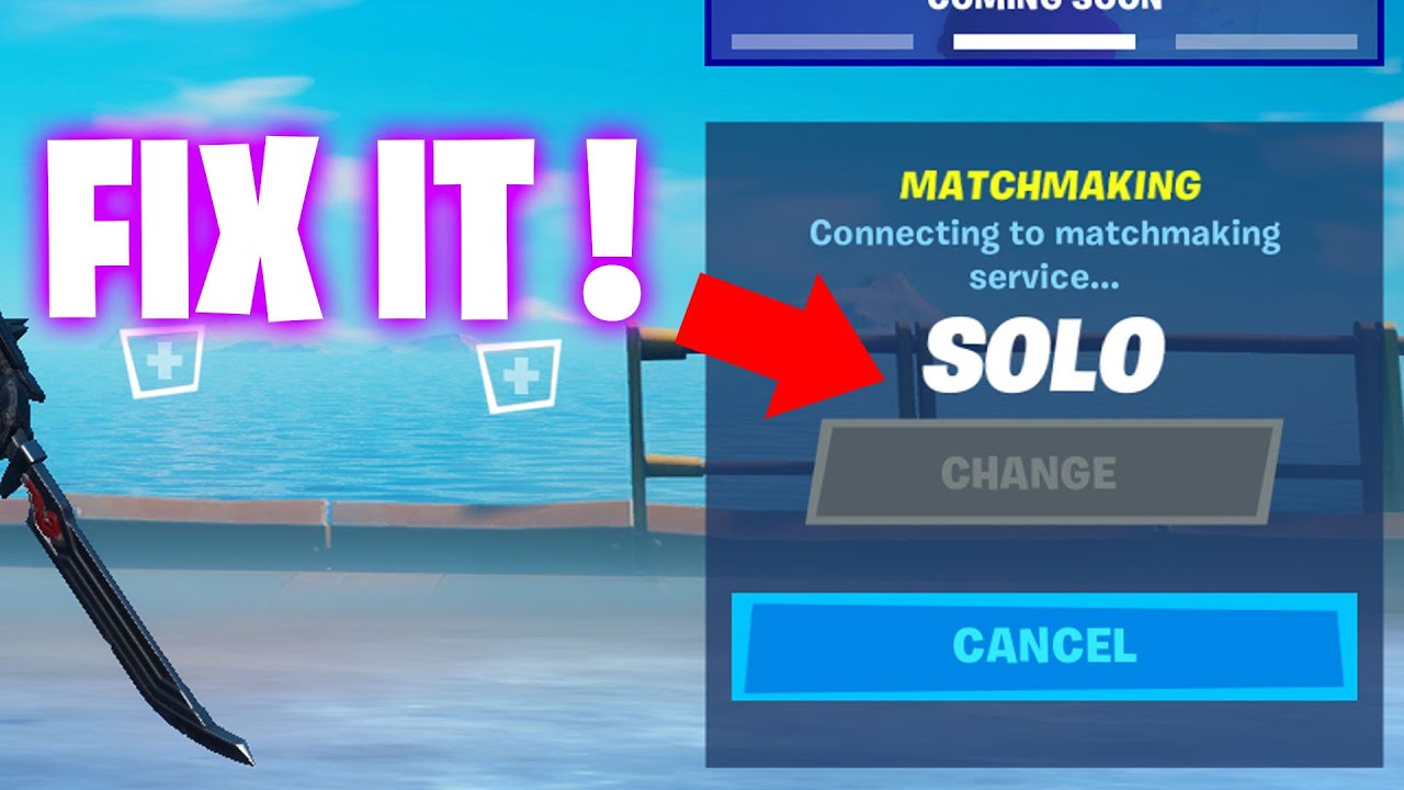 Fortnite Matchmaking Error