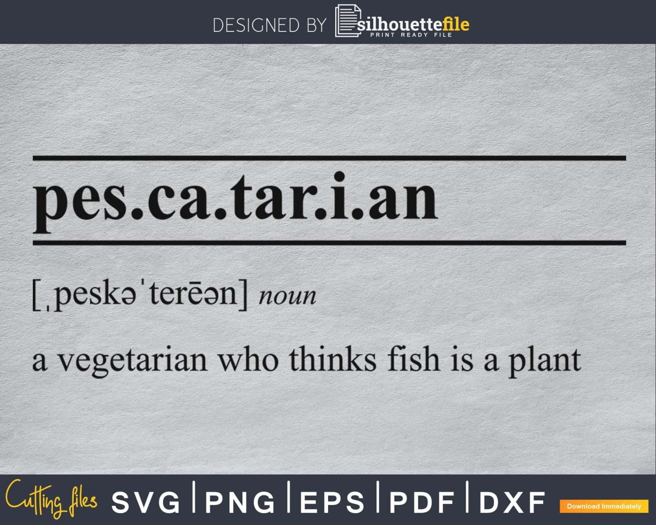 Pescaterian definition